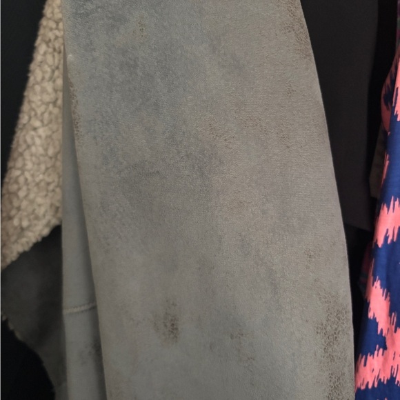 Dylan Bowie Jacket Faux Suede Jacket Sherpa Lined Size‎ M - Picture 8 of 9